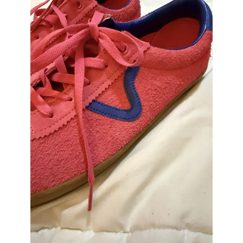 Vans pink blue